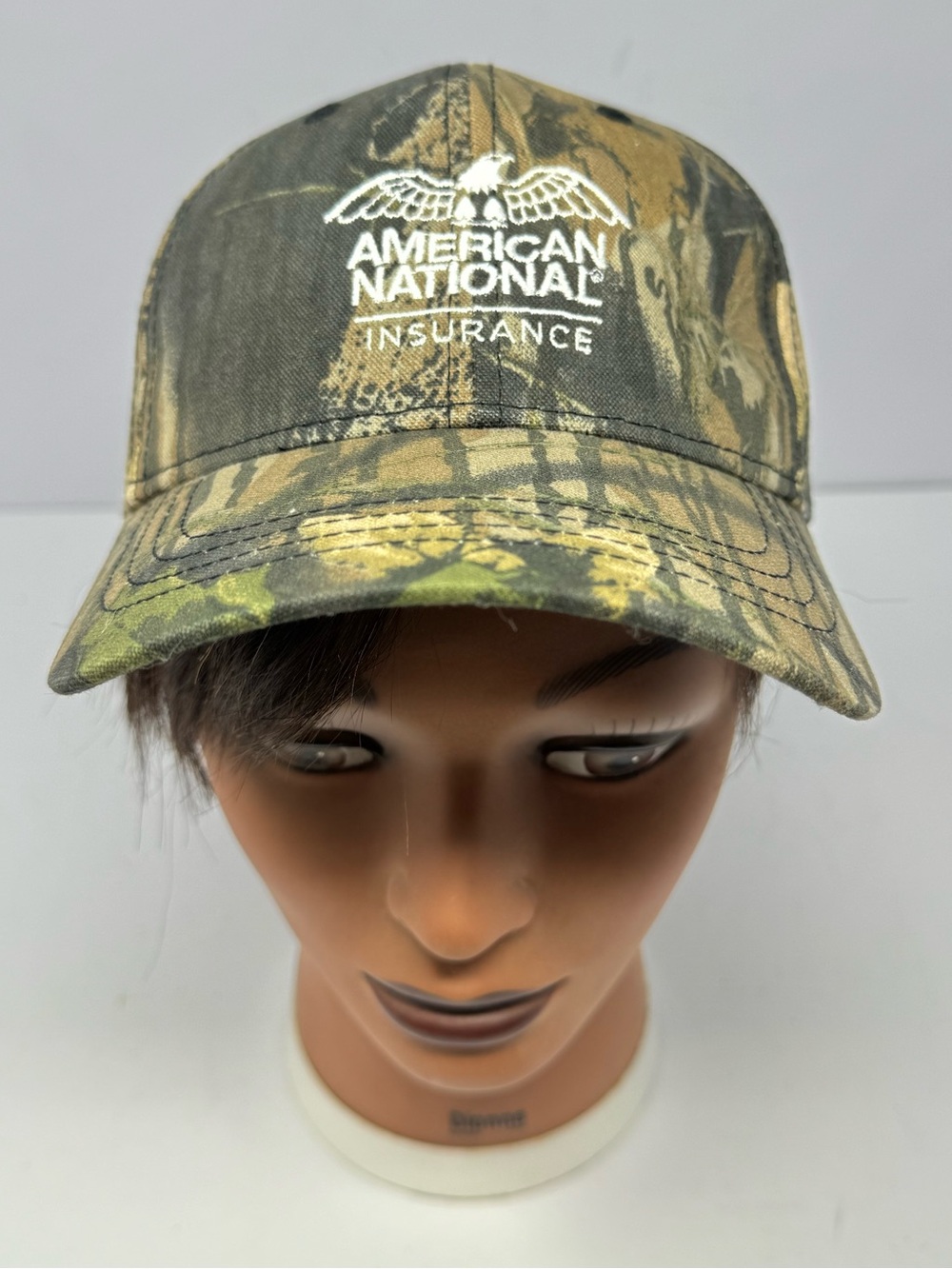 Outdoor Cap Camouflage Adjustable Strapback Cap Hat American National Insurance
